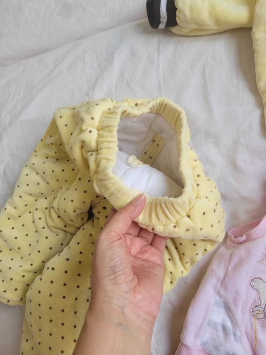 Детский комплект с утеплённой подкладкой. 100 % хб астар. Болалар учун