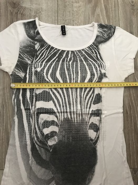 Tricou New Yorker cu zebra nr.S