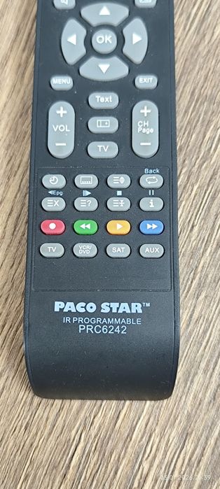 Ново програмируемо дистанционно Paco Star PRC6242