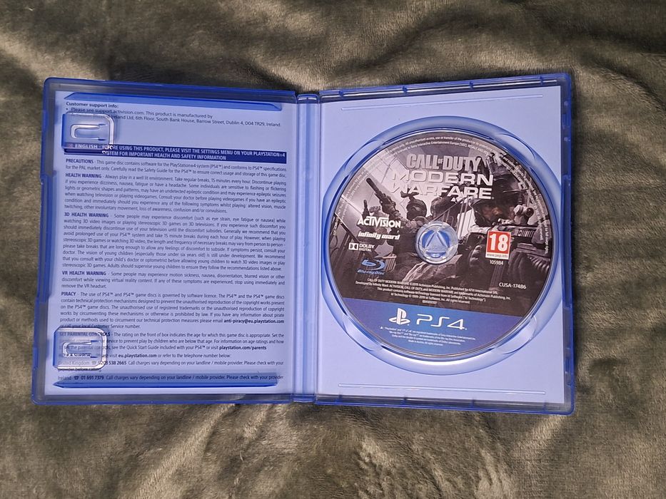 Ps4 и Ps5 игри: Call of Duty Modern Warfare, FC 25, FIFA 20