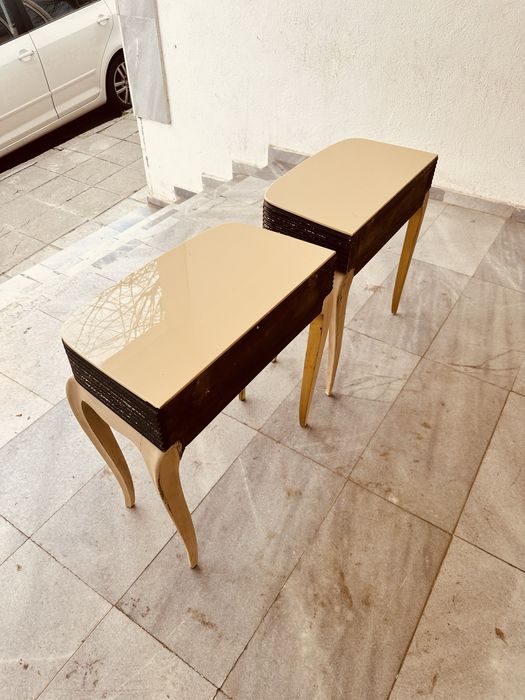 Италиански нощни шкафчета Art Deco (40–50 г.) – комплект 2 бр.