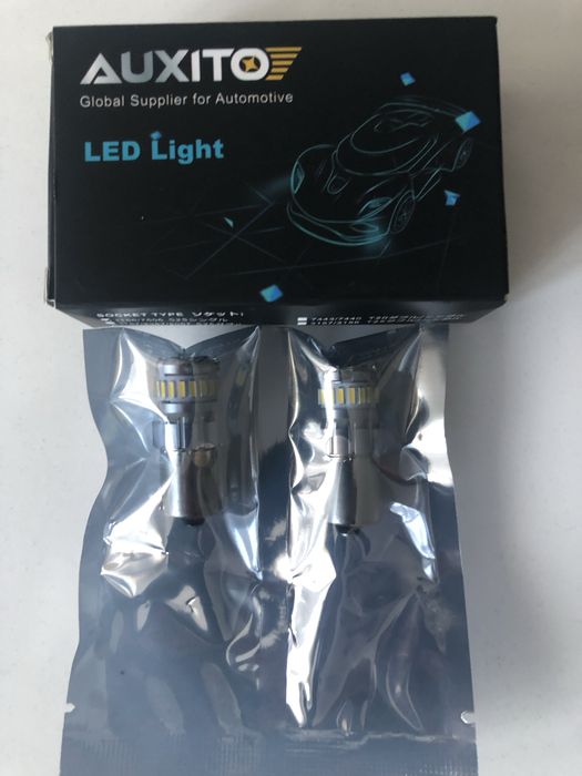 Set 2 Becuri LED,P21W 12v Cip CanBus NOI.