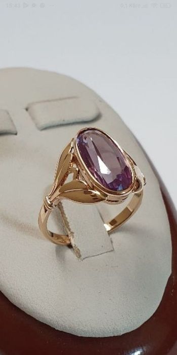 Золотое кольцо 5.76 гр 583 проба