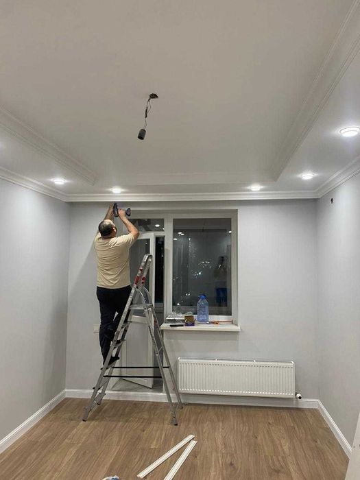 Установка карниз гардин мастер Астана