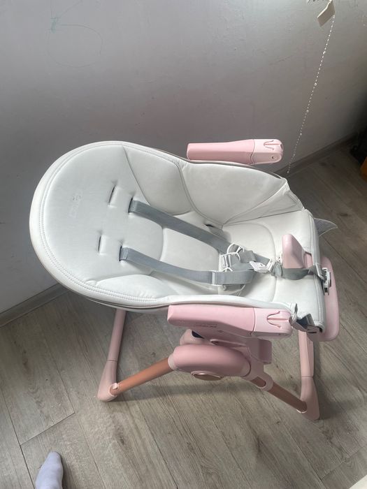 Бебешко Столче за хранене 2в1 Peg Perego Prima Pappa Zero , 0-15 кг, розово