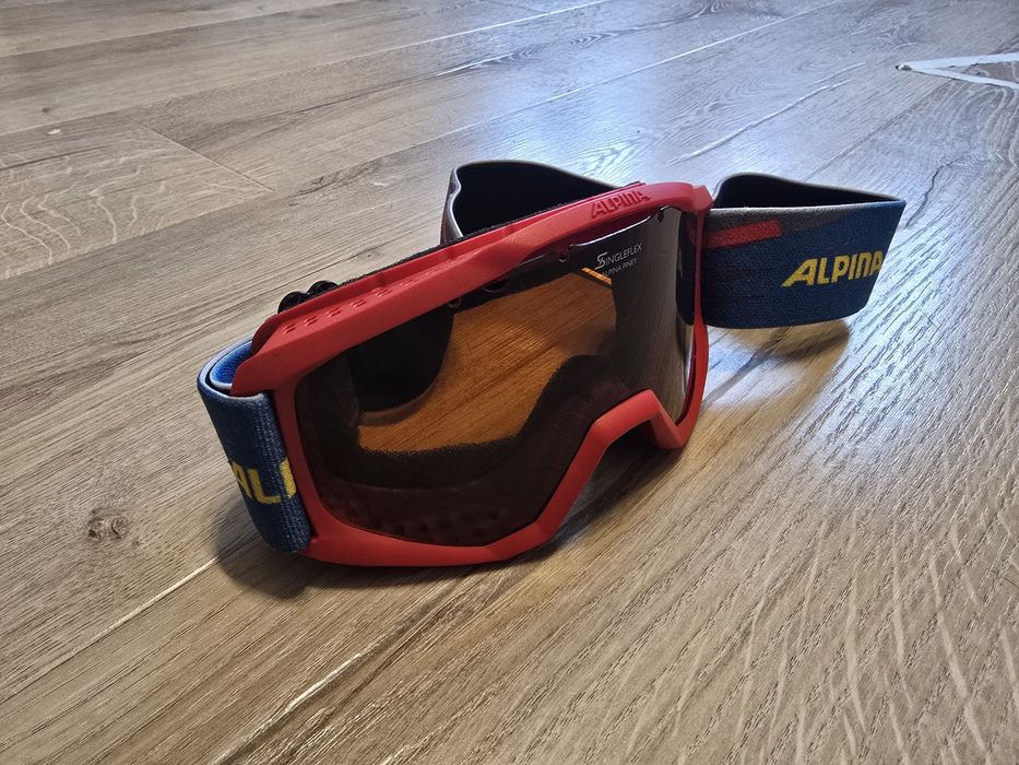 Ски каска Alpina с очила  Макуин Дисни