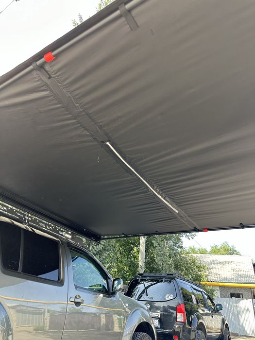 Маркиза для авто 2.5х3 с LED