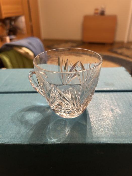 Set 6 cesti cristal Boemia