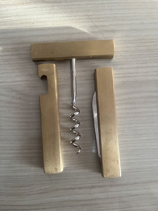 Set tirbușon -desfacator și briceag Germany Solingen