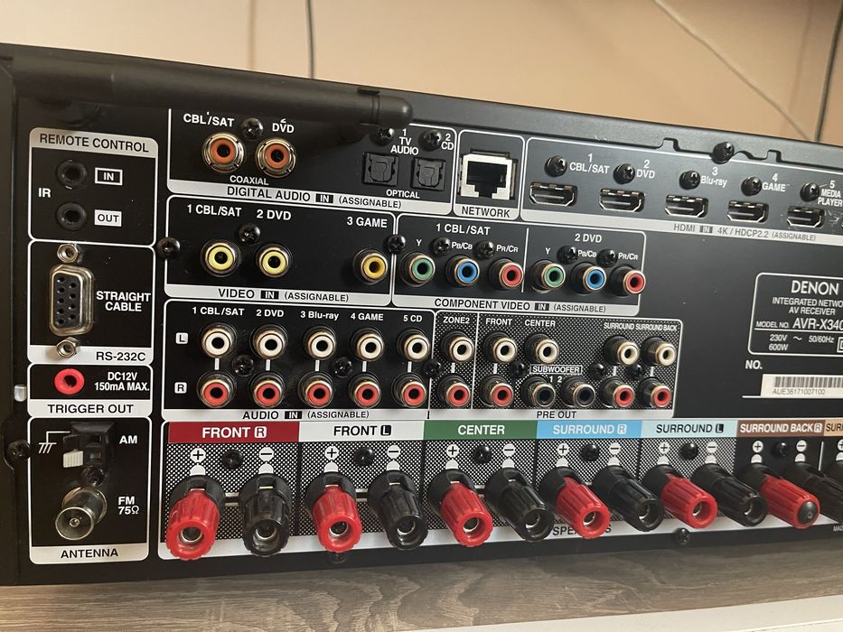 Denon AVR-X3400 Ресивър