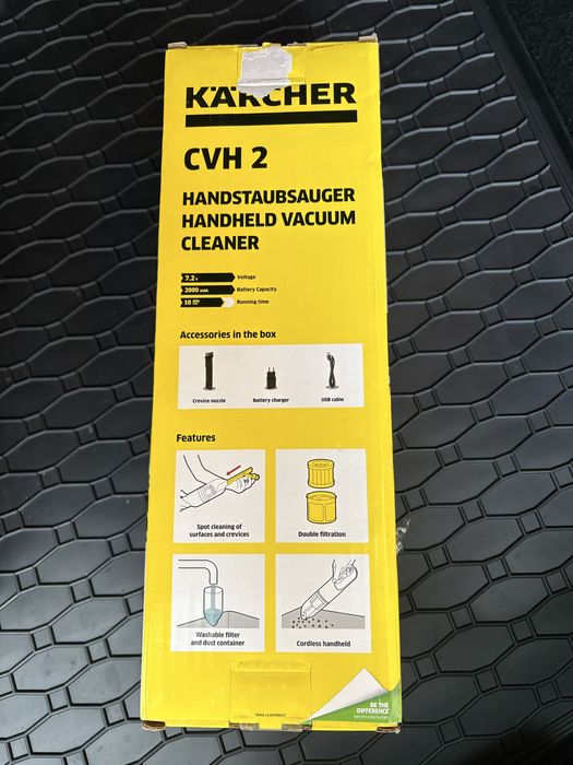Акумулаторна прахосмукачка Karcher CVH 2
