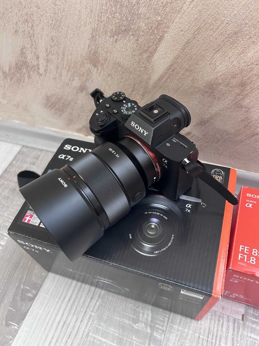 Sony a7iii + Sony 85mm 1.8