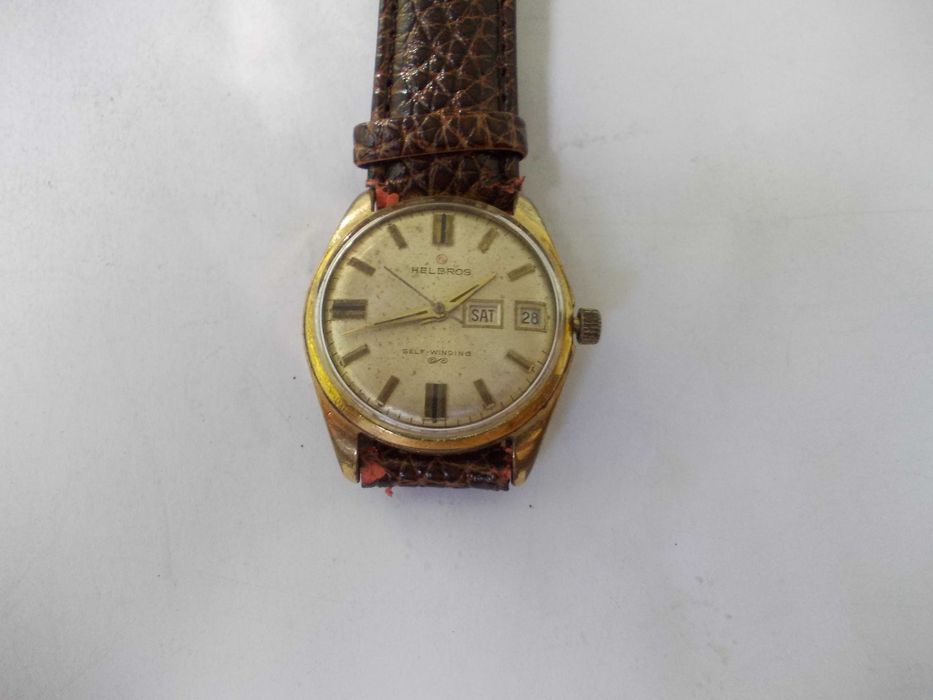 Ceas vechi automatic HELBROS defect