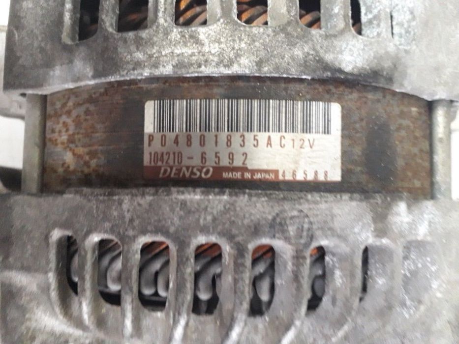alternator jeep grand cherokee 3.0 d tn 104210-6592 p04801835ac / 2011 2012 2013 2014 2015 2016