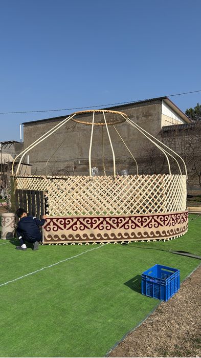 Продам новую деревянную юрту