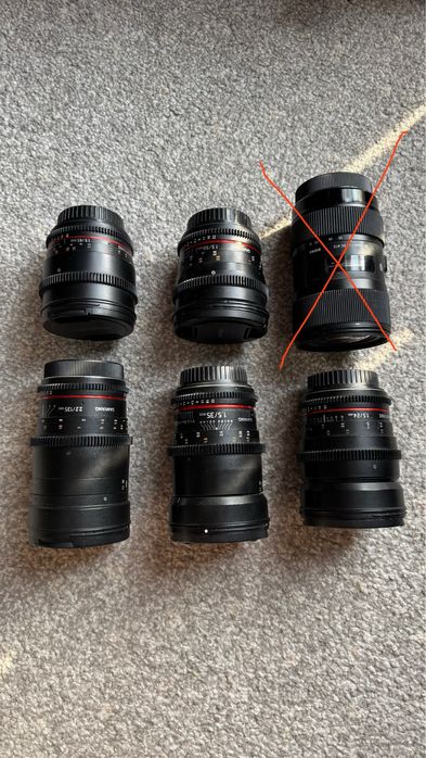 Объективы Samyang EF