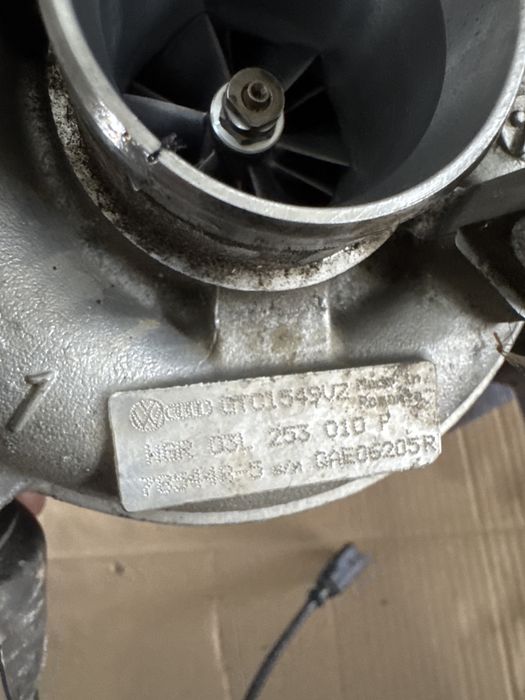 Turbina Volkswagen Passat B7 2.0 CFGC 177 CP 2013 Sedan