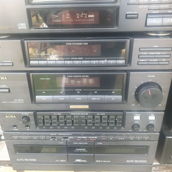 Linie audio  onkyo.aiwa.technics.super auditie