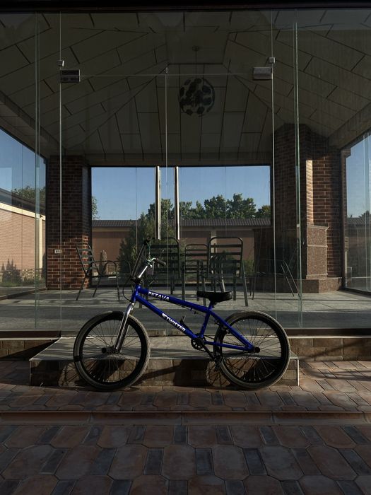 BMX, синий, в хорошем состоянии