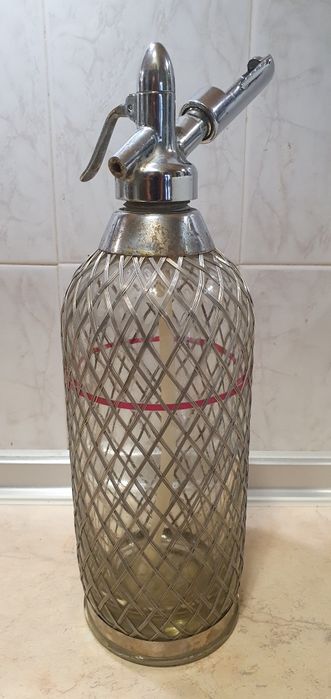 Винтидж руски сифон за газирани напитки