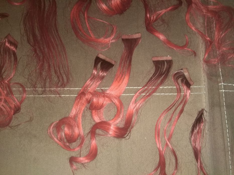 Естествена коса 35 стикера Налична