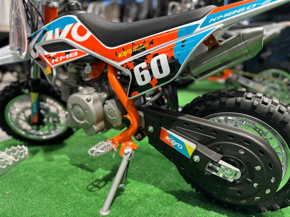 Motocicleta enduro copii KAYO KMB(4T,60cc, 2.2cp,+3ani) la MYMOTO