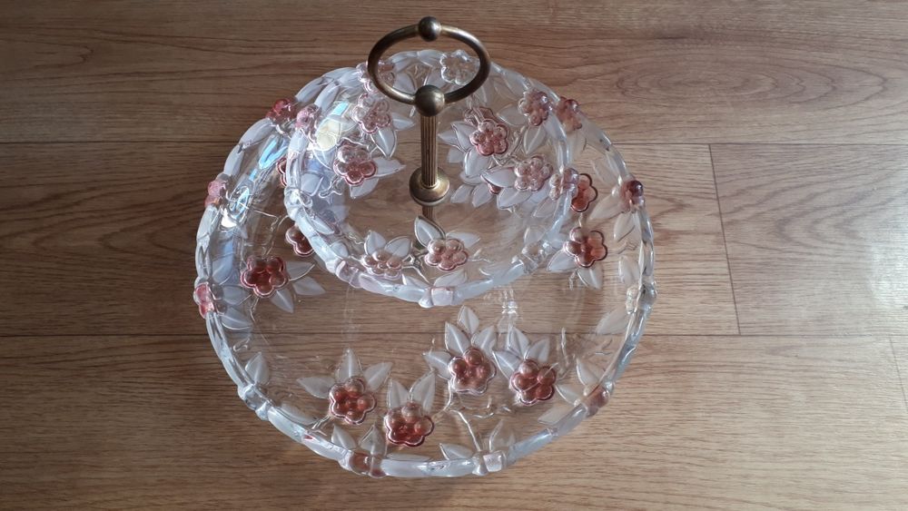 Конфетница Фруктовница (два яруса)