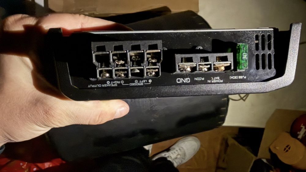 Vand subwoofer + amplificator kenwood