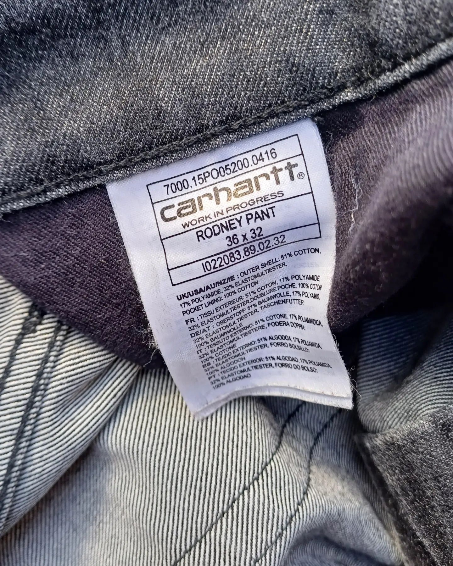 Carhartt rodney hot sale pant