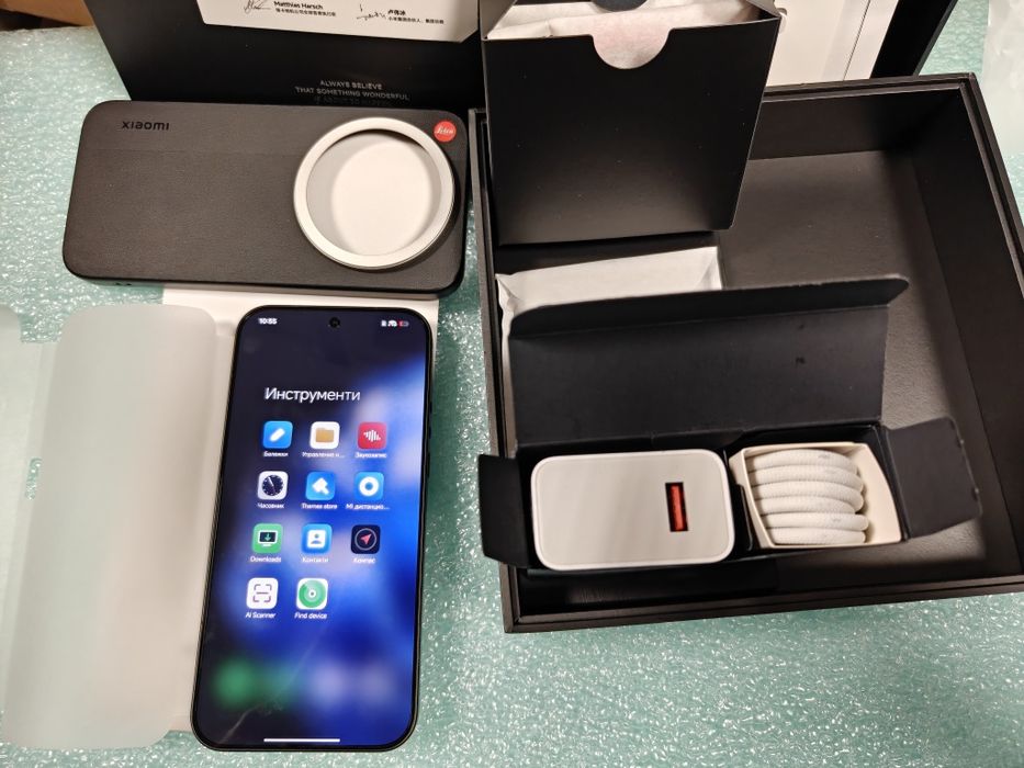 Чисто нов черeн Xiaomi Ultra Leica Edition 16/512GB