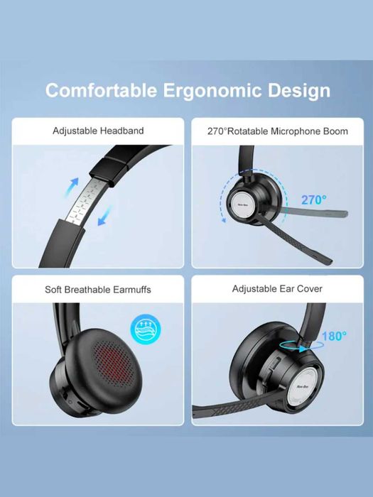 наушники для Диспетчеров , служба доставки, деловые люди New Bee BH60P