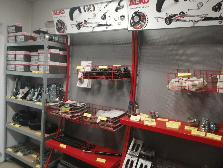 Piese NOI si accesorii originale -remorci si platforme 750-3500 kg