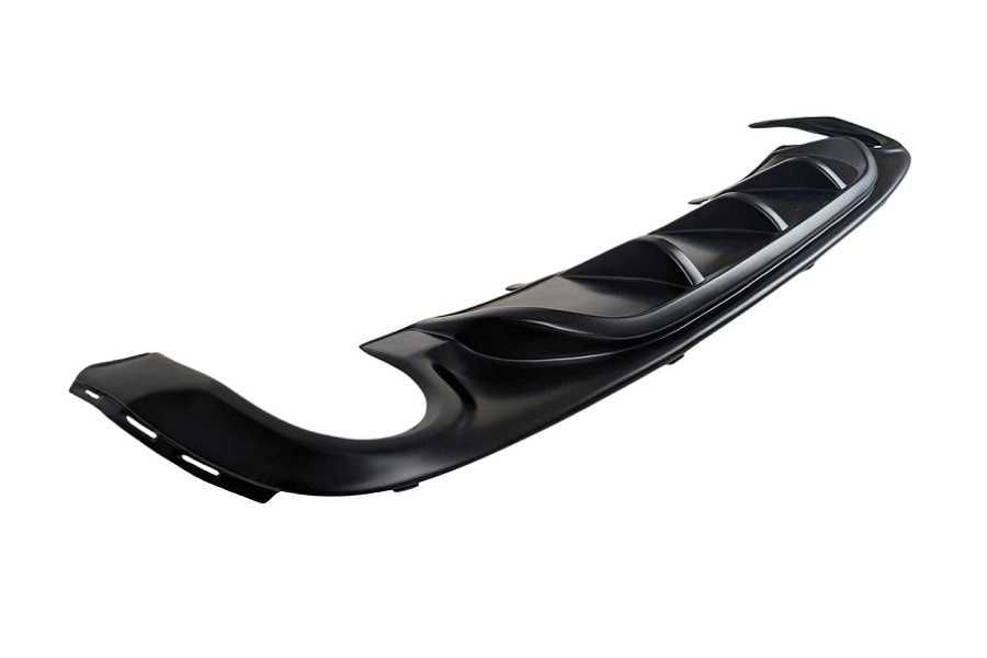 Difuzor bara spate (fusta) model R line Volkswagen Passat CC 2008-2012 plastic ABS culoare negru mat