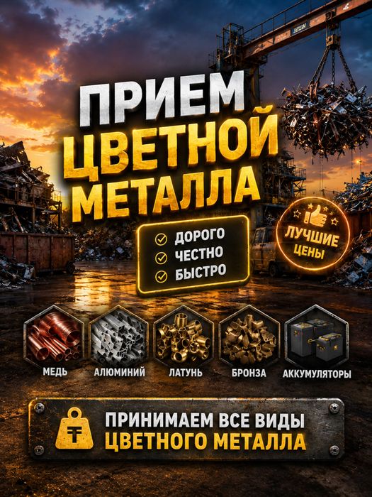 Прием металла любой