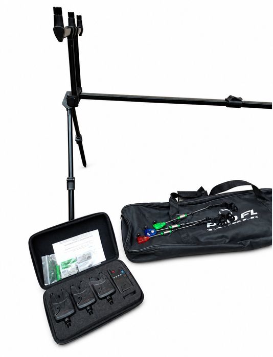 Rod pod PRO FL129 full echipat cu 3 avertizori cu STATIE si 3 swingere