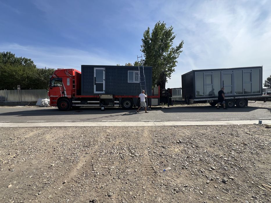 Container birou containere vitrina fast food santier depozitare paza