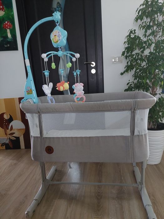 Patut co-sleeper bebelus