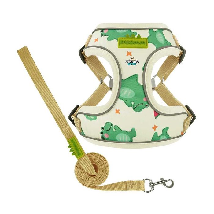 Светлоотразителен нагръдник с повод Светлоотразителни нагръдници