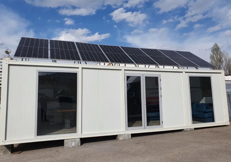 Промо!11х3м жилищен контейнер/ офис павилион/сглобяема къща/вила