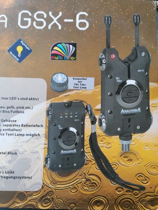 Avertizori Anaconda  Tiki Taka GSX - 6 set 3+ 1 multicolor