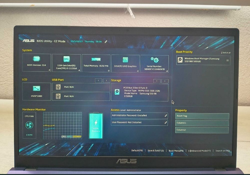 Laptop asus Vivobook