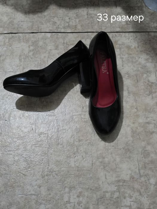Туфли 33 размер, удобный каблук