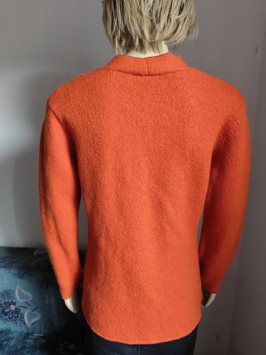 Sacou tangerine din lina Franco Callegari-masura L