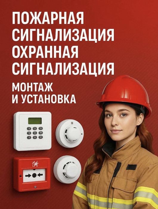 Пожарная сигнализация ва дамафон  установка