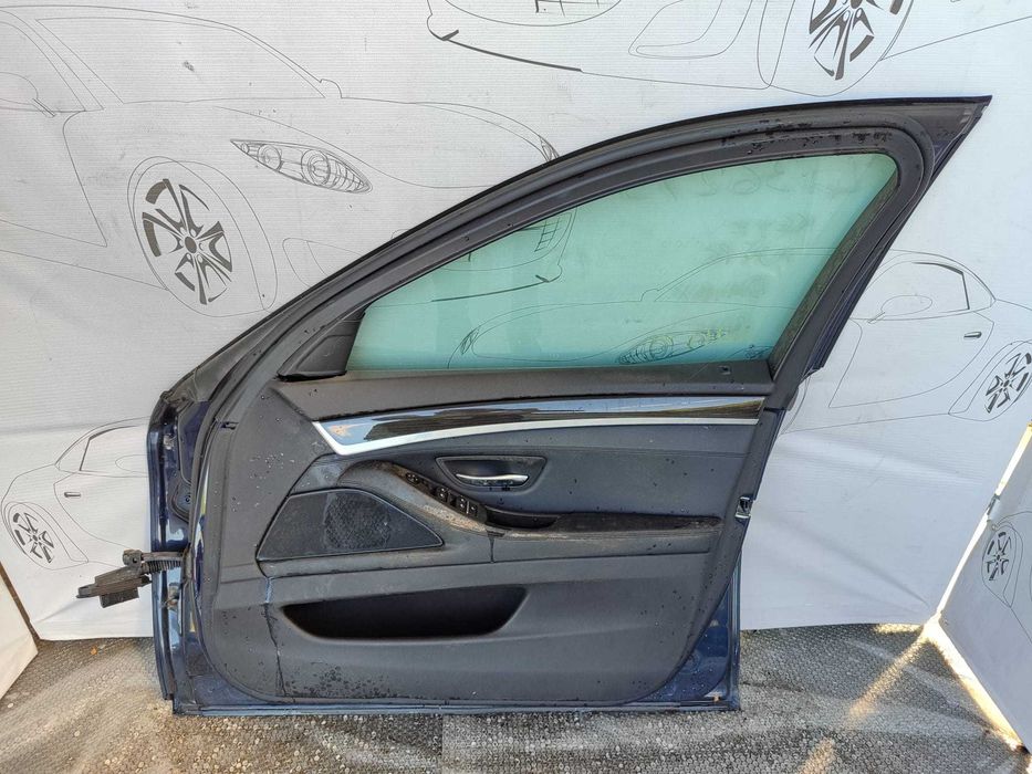 Ușă Față Dreapta BMW 5 F10 F11 Break Albastru Imperialblau Brillanteffekt Metallict A89 41009628754 / 9628754 2011 / [2009-2016] / (12F)