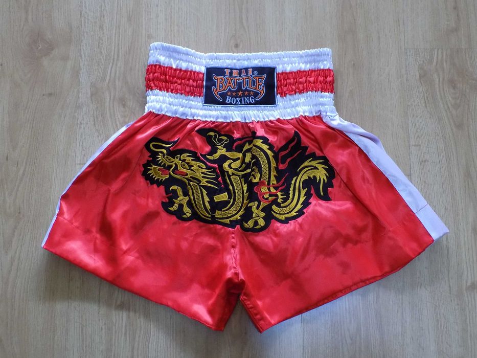 Къси панталони thai battle/ufc mma шорти тениска оригинални мъжки XL/S