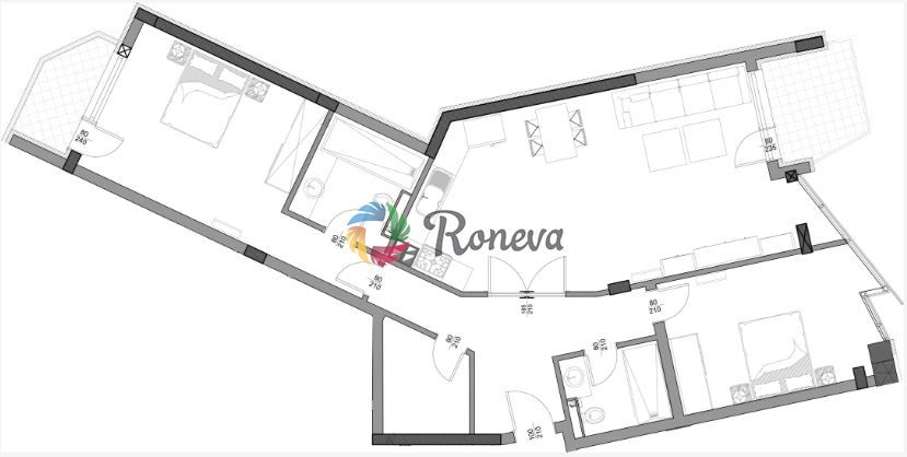 Продава се Тристаен апартамент в Варна, Център - 157 кв.м за 1395 €/кв.м - Снимка #6