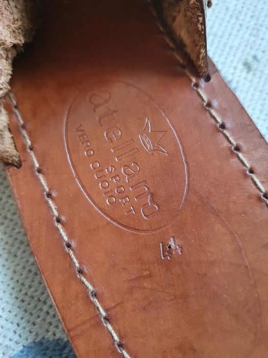 Sandale piele deosebite Atellano, Made in Italy