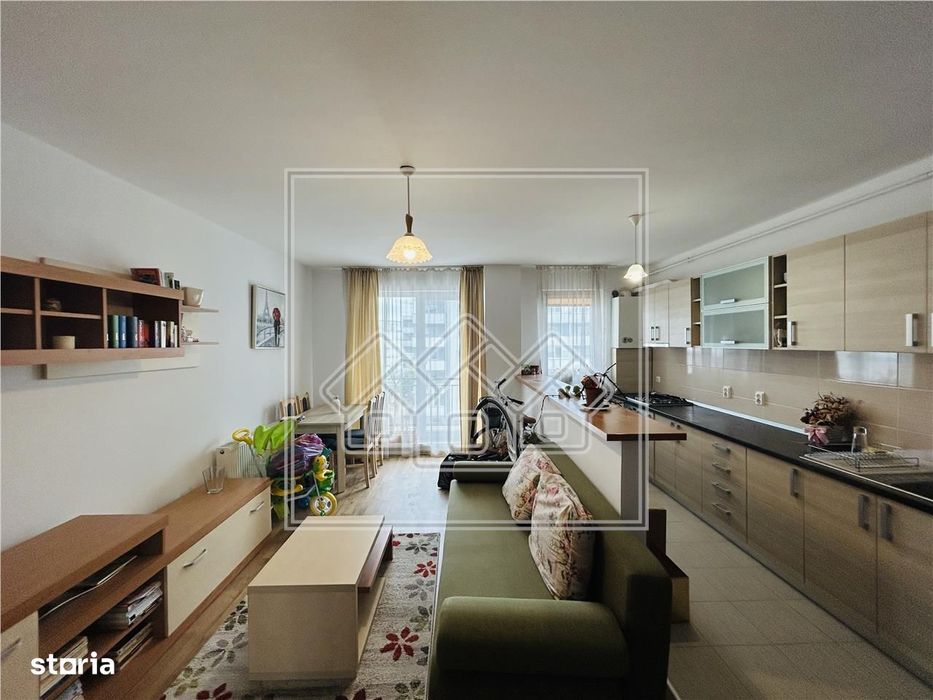 Apartament cu 2 camere, balcon, etaj 2\/4, loc de parcare - Ciresica