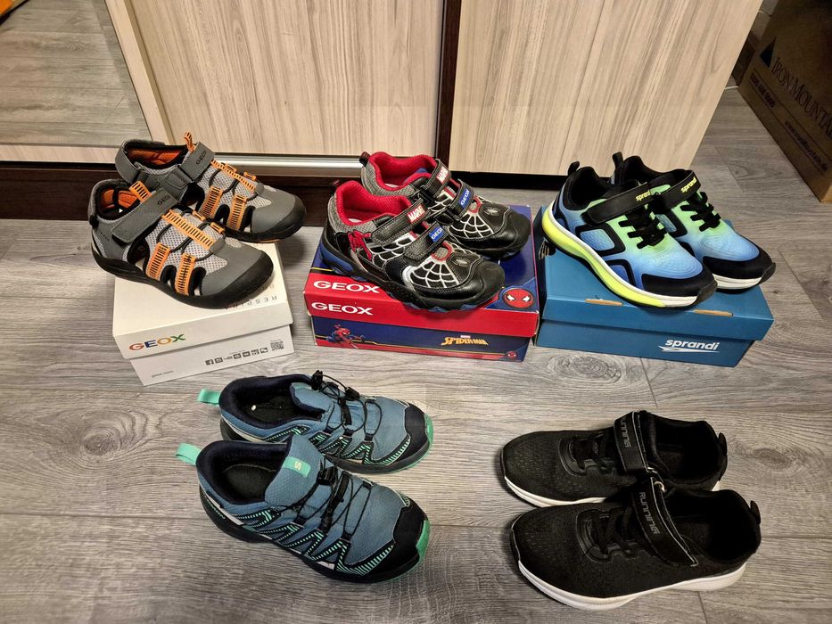 Маратонки, сникърси за момче, 34 номер, Geox,Salomon